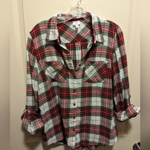 Plaid Button Down